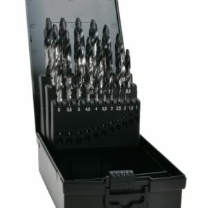 Grąžtas metalui AdvancedLine DIN 338, HSS TIAIN-TIP Ø1-13mm 25 pcs., Exact