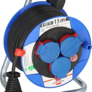 Prailgintuvas ritėje15m RR 3G1,5 Garant Compact, Brennenstuhl