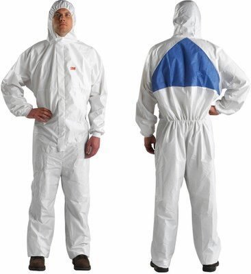 apsauginis kombinezonas 4540, tipas 5/6, balta 3XL, 3M