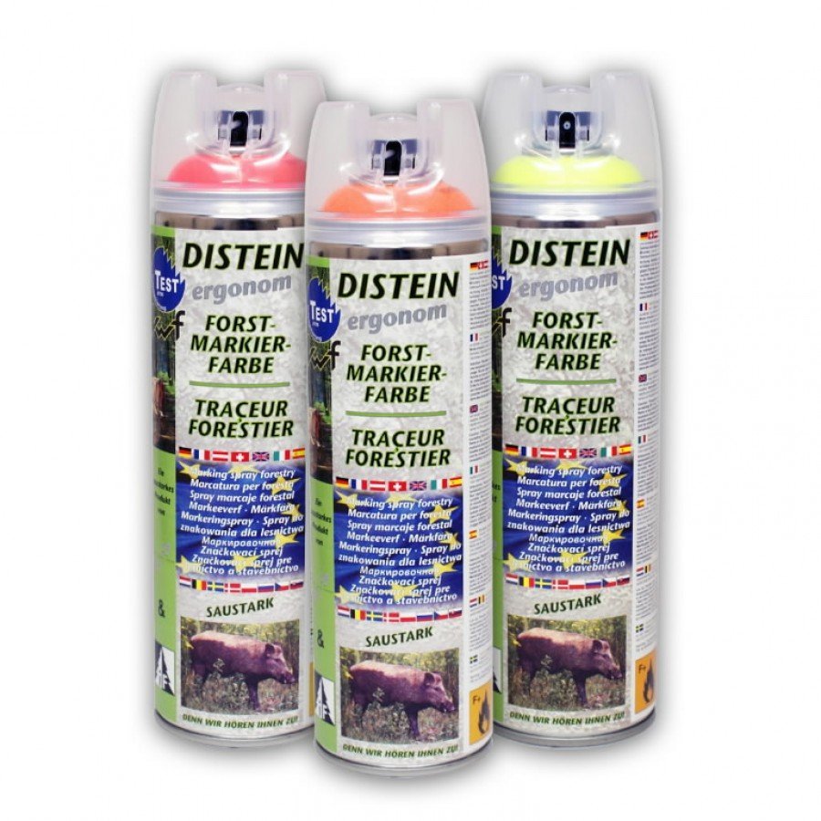 Miško žymėjimo dažai DISTEIN - Neonred 500ml, Motip