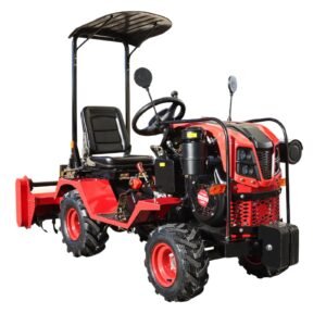 Mini traktoriukas Rider-1500 su aktyvia freza