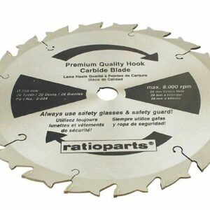 Medžių ir žolės pjovimo diskas 250x20mm Z20, Ratioparts