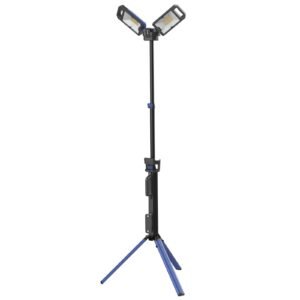 Šviestuvas SMD (50W) su trikoju (sulankstomas)(įkraunamas)