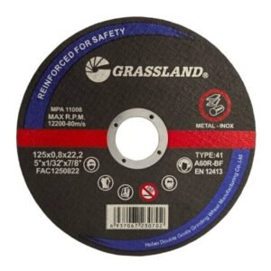 Metalo pjovimo diskas 125x0.8x22.2 41 tip.