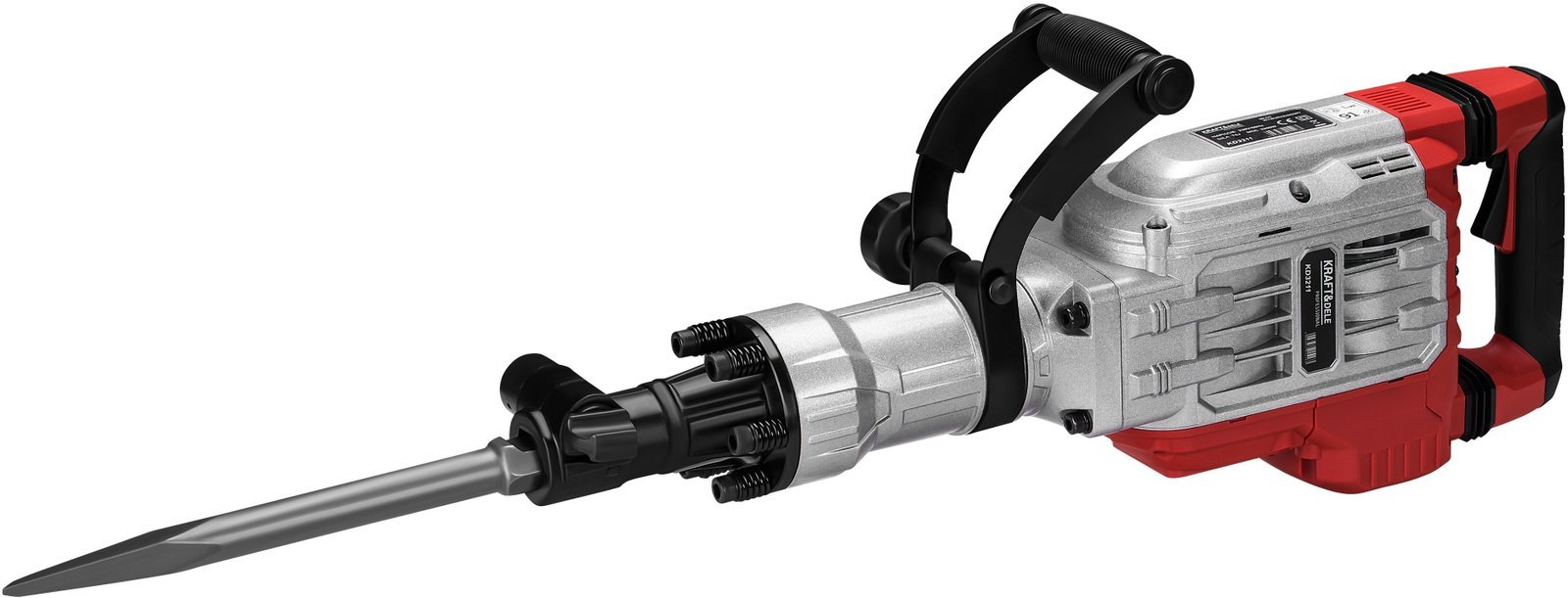 Smūginis plaktukas 3200 W, 75 J, HEX KD3211