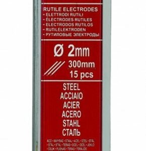Suvirinimo elektrodas Rutile 2,5x300mm 15vnt, Telwin
