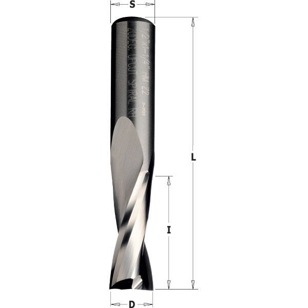 Freza 191 S=8 4X15X60 Z2 RH, CMT