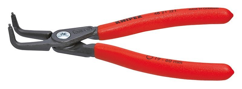 Replės vidiniams žiedams lenktos J41, Ø 85-140mm, Knipex