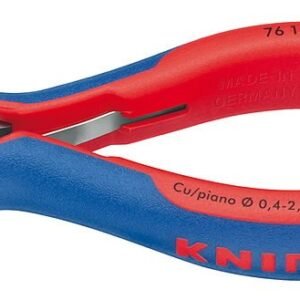 Žnyplės šoninio kirpimo 125mm su spyruokle, Knipex