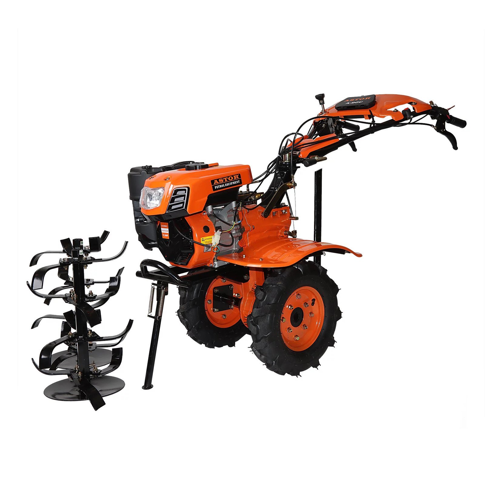 Benzininis Motoblokas - kultivatorius ASTOR A-900C + Pilna komplektacija