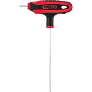 Raktas T- formos šešiakampis HEX 8 mm, su rutuline galvute 8mm, KS Tools
