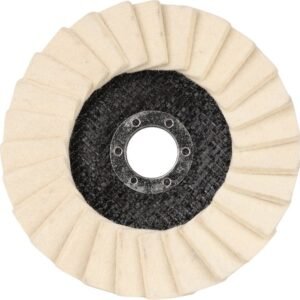 Tarcza filcowa filc do polerowania metalu 125mm KD959