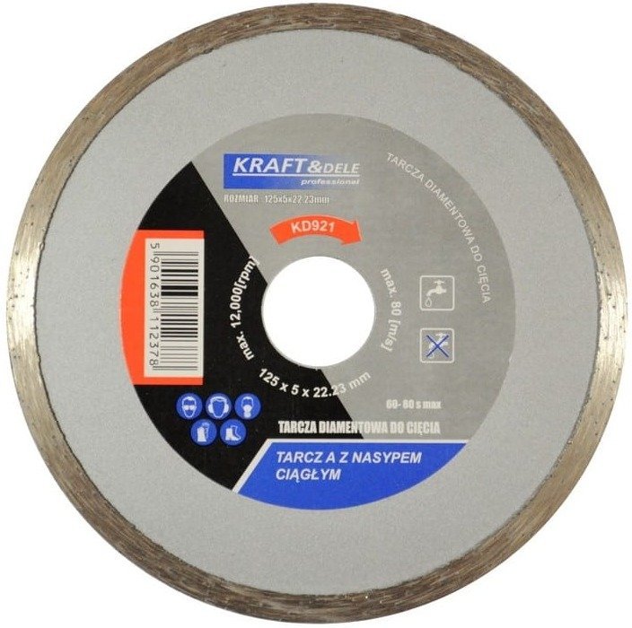 Tarcza do cięcia 125x5x22,23 KD921
