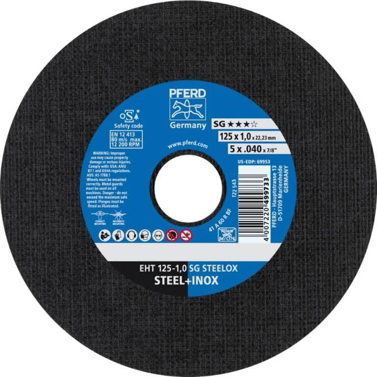 Pjovimo diskas SG Steelox , Pferd
