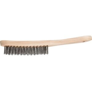 Rankinis vielinis šepetys HBU 30 Inox, 3 eilių 290mm 0,3mm, Pferd