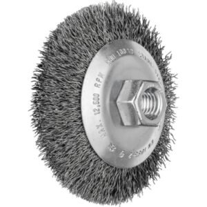 Nuožulnus šepetys KBU Steel, 5vnt pakuotėje 100x10/M14x2 0, 100x10/M14x2 0,35mm, Pferd