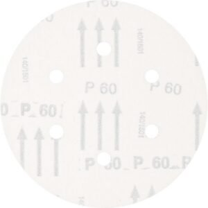 Diskas velcro 150mm P60 6 skylės 150mm P60, Pferd
