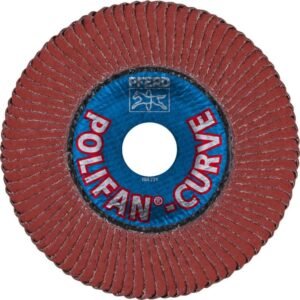 Lapelinis šlifavimo diskas SGP CURVE ALU PFR 125mm P40 L PFR, Pferd