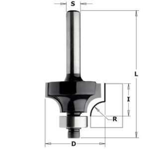Freza S=8mm, D=31,8mm, CMT