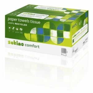 Popieriniai ranksluosčiai lapeliais Comfort PT3, Satino by WEPA