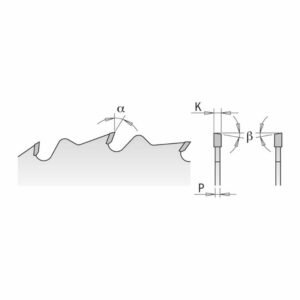 Pjovimo diskas medžiui HM 315x3,2/30mm Z24 a15° ß5°ATB, CMT