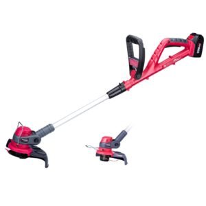 Akumuliatorinis trimeris su priedais WORCRAFT 20V LI-ION