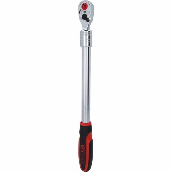 Teleskopinė terkšlė Monster 1/2" 406-635mm, KS Tools