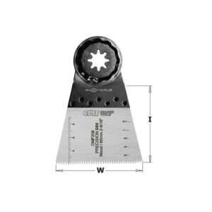 Įgilinamo pjovimo peilis medis, vinys 65mm BiM Co8 Z14TPI ST STARLOCK, CMT