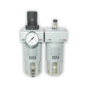 Filtras-reguliatorius, tepalinė 1/4´´ FRL-180, manometras, GAV