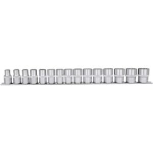 Dvylikakampių galvučių komplektas 1/2" 10-24mm 15pcs, KS Tools