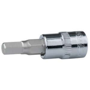 Antgalis galvutė 1/4" CHROMEplus 3mm, KS Tools