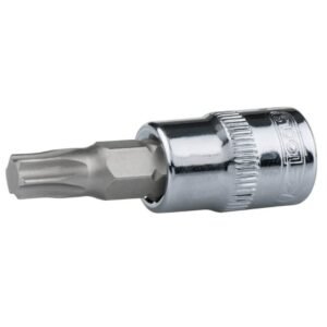 CHROME+ 1/4" antgalinė galvutė su Torx antgaliu T27, KS Tools
