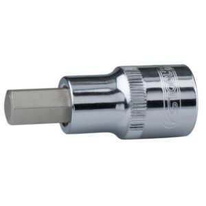 Antgalis galvutė 1/2" CHROMEplus,on hang tag 4mm, KS Tools