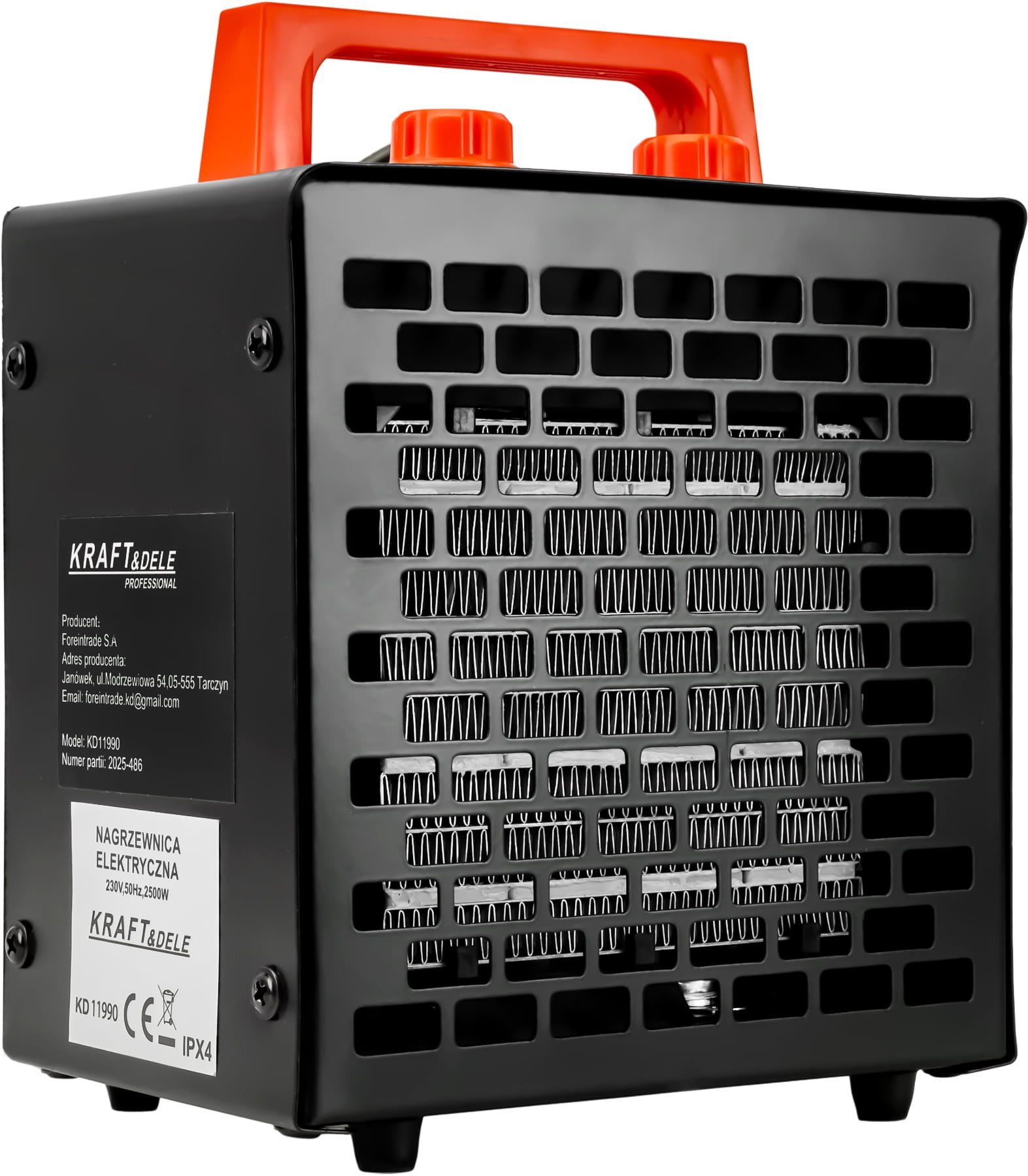 NAGREZWNICA ELEKTRYCZNA 2500W KD11990