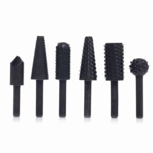 Frezų rinkinys metalui ir medienai 6 vnt. (3+3) KD11214
