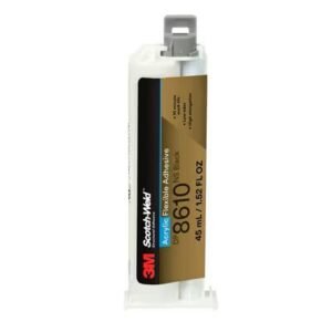 Scotch-Weld akriliniai klijai DP8610NS, juodi, 45ml, 3M