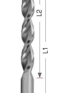Metalo grąžtas DIN338 EX-L HSSE-Co5 10vnt. Ø6,5x63x101mm, Exact