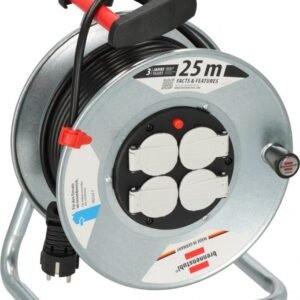 Garant S 4 E Cable Reel, 25 m, Indoor Use, Brennenstuhl