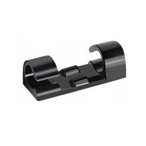 Kabelių organizatorius su lipnia juosta, 20 vnt., 30x10 mm, KD10081