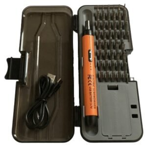 Wkrętak precyzyjny akumulatorowy 1000mAh 38 bitów KD12701