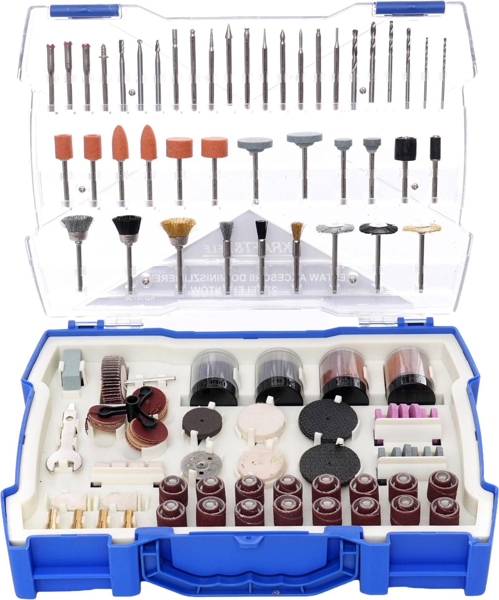 Priedų 239vnt. rinkinys mini šlifuokliui KD10756