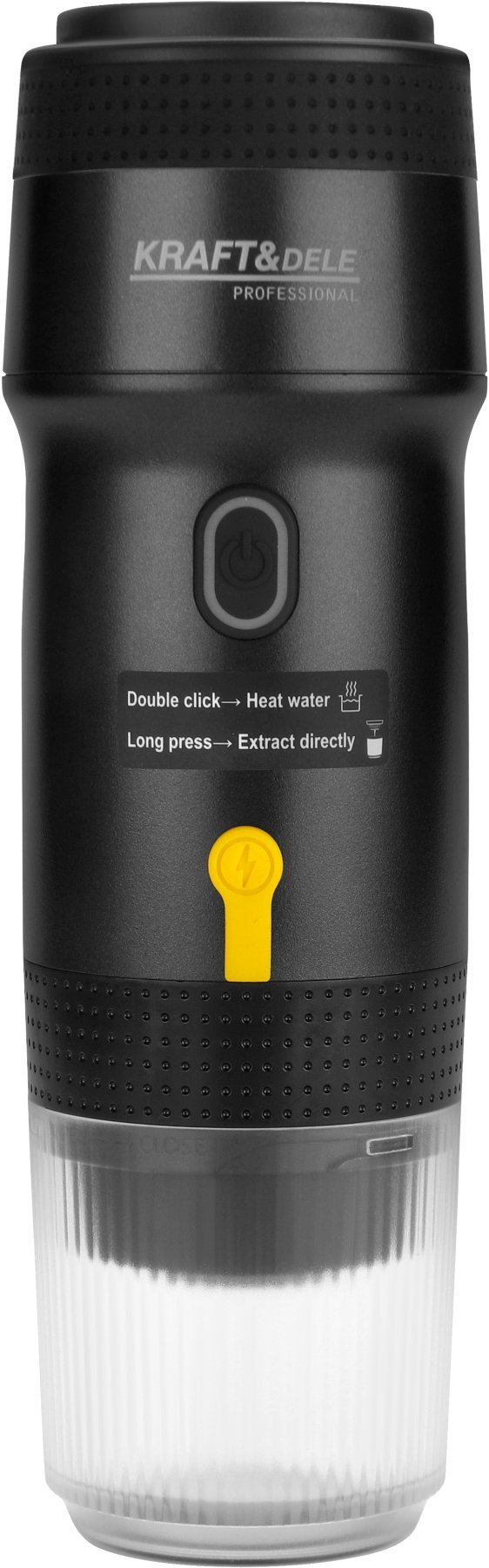 Nešiojamas kavos aparatas 125 W, 3 viename KD4284