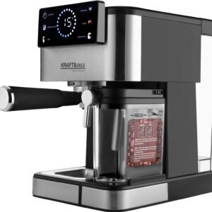 Slėginis kavos aparatas 1500 W, 20 bar, LCD KD4292