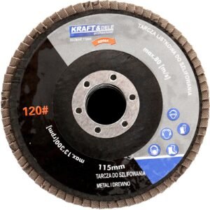 Lamelinis šlifavimo diskas 115 mm P120 KD964