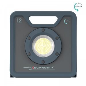 Darbo lempa LED NOVA 12, 12000lm, Bluetooth IK07/IP67 + 3m stovas, Scangrip