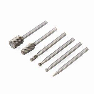 HSS kotinių frezų rinkinys mini šlifuokliams KD10057