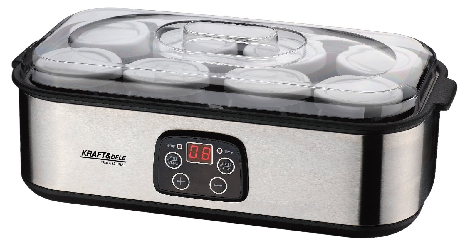 Jogurto gaminimo aparatas 1440 ml, 35 W, 8 indeliai KD4402