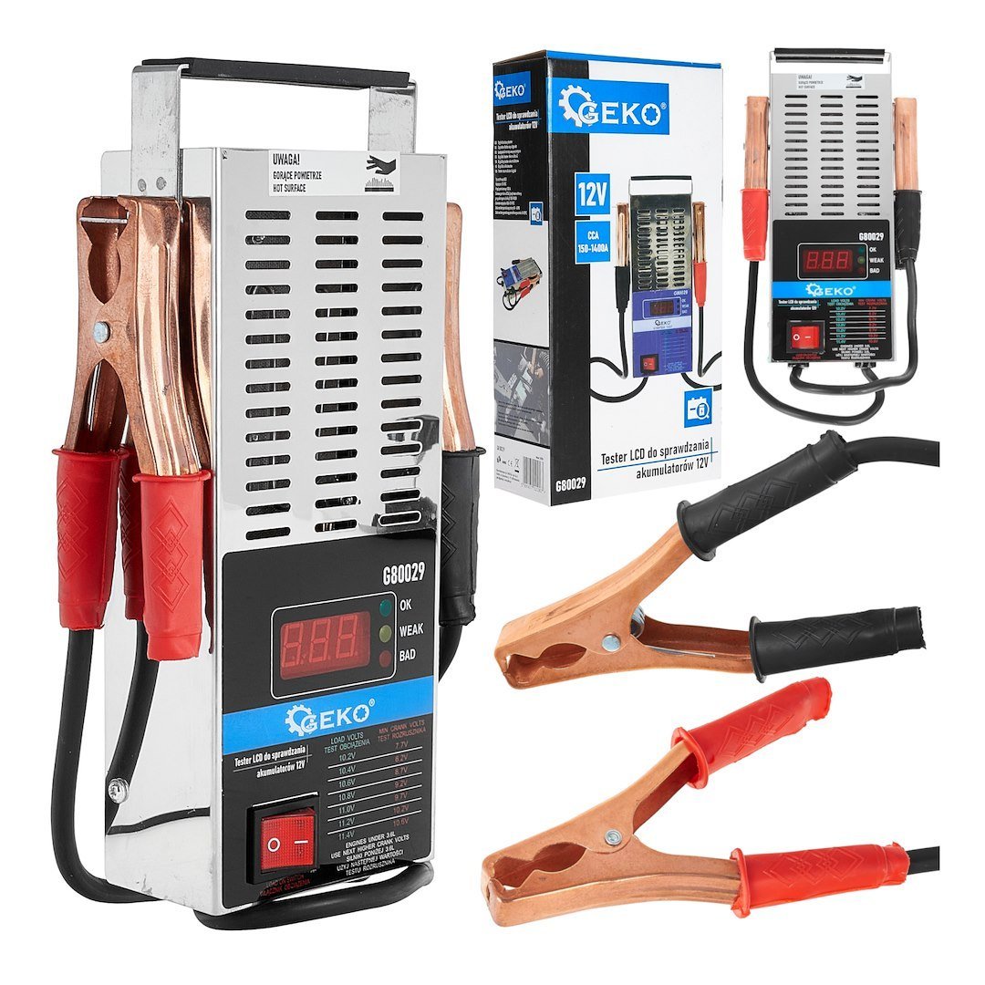 12V 125A battery tester